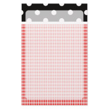 Xadrez vermelha e Bolinhas