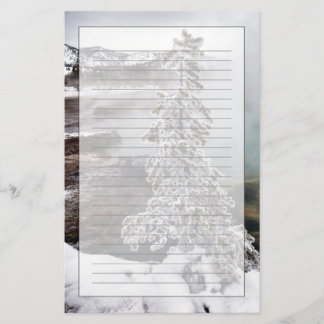 Papelaria Yellowstone de neve