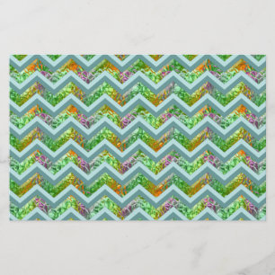 Papelaria ZigZag de Vidro Estreitado