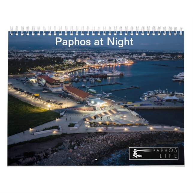 Paphos no Calendário Noturno por Paphos Life (Capa)