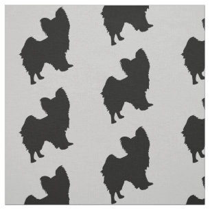 Papillon Dog Tecido