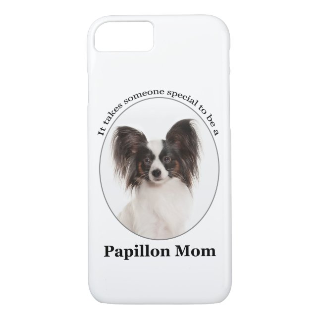 Papillon Mãe Smart Capa de telefone (Verso)