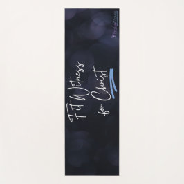 Papo de Exercício Elogios - tapete escuro