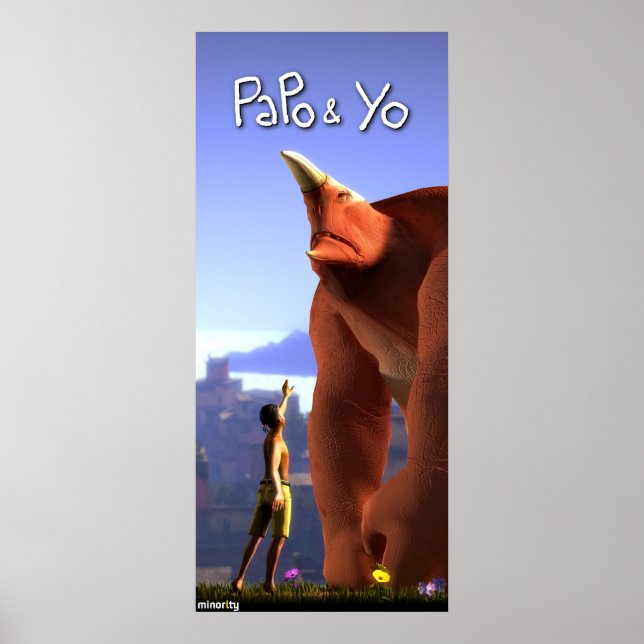 Papo & Yo Tall Poster (Frente)
