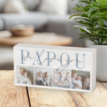 Papou Nós Amamos Você 4 Colagem de Fotos
