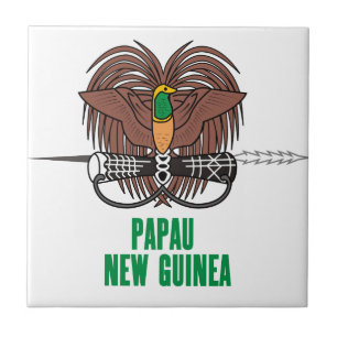 PAPUÁ-NOVA GUINÉ - emblema/bandeira/brasão/sím