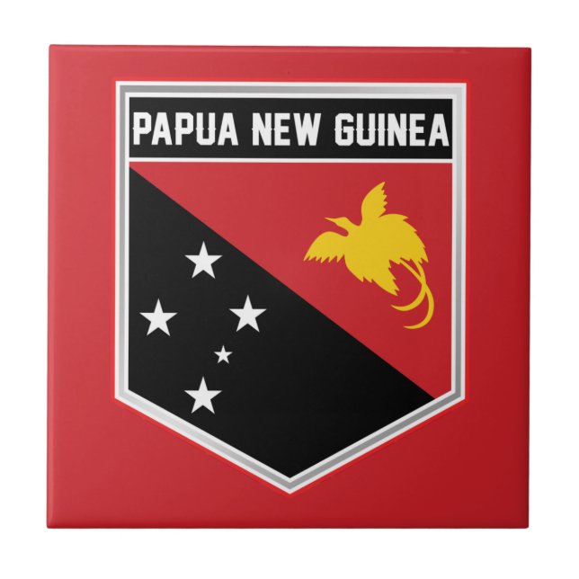 Papua Nova Guiné - Sinalizador Shield (Frente)