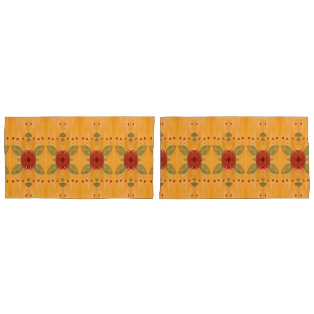 Par De Capas Travesseiros De Tamanho Rei (Frente - conjunto)