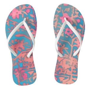 Par de Chinelos padrão persa