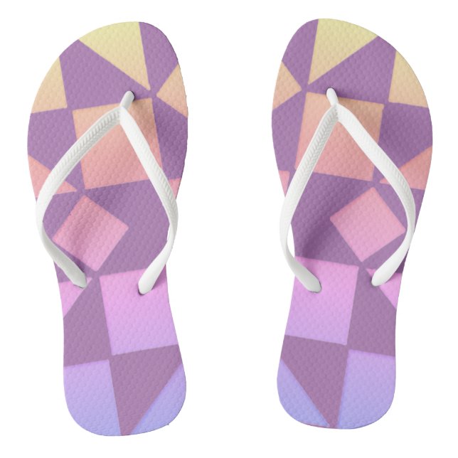 Par de ESTILO ART do Chinelos (Pé da cama)