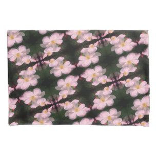 Par Flor Branco Clematis Par Abstrato Padrão Flora