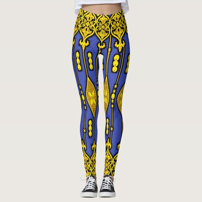 Par Perfeito de Leggings | Elegante, Confortável & (Frente)