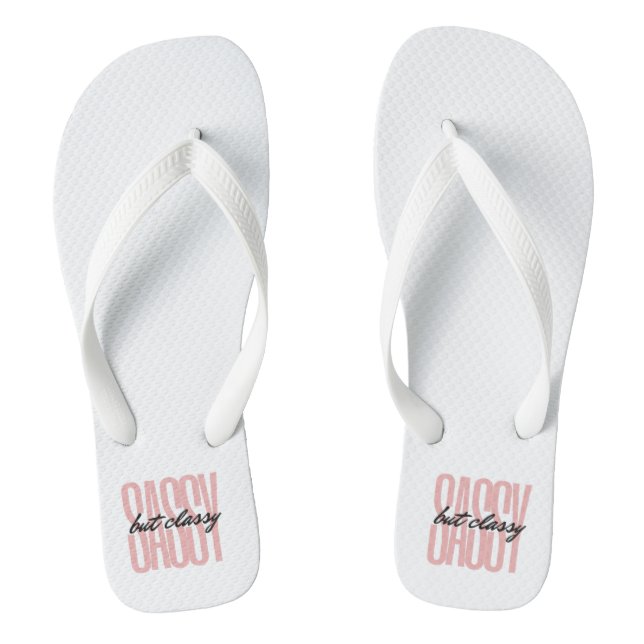 Par Sassy Mas Clássico de Chinelos (Pé da cama)