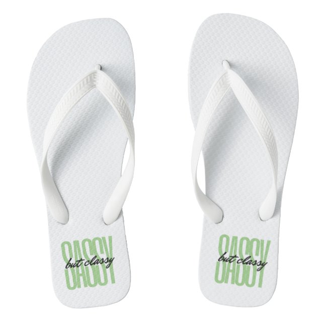 Par Sassy Mas Clássico de Chinelos (Pé da cama)