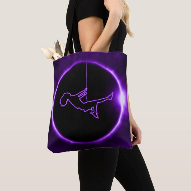 para a bolsa de mão do sol roxo (Close Up)