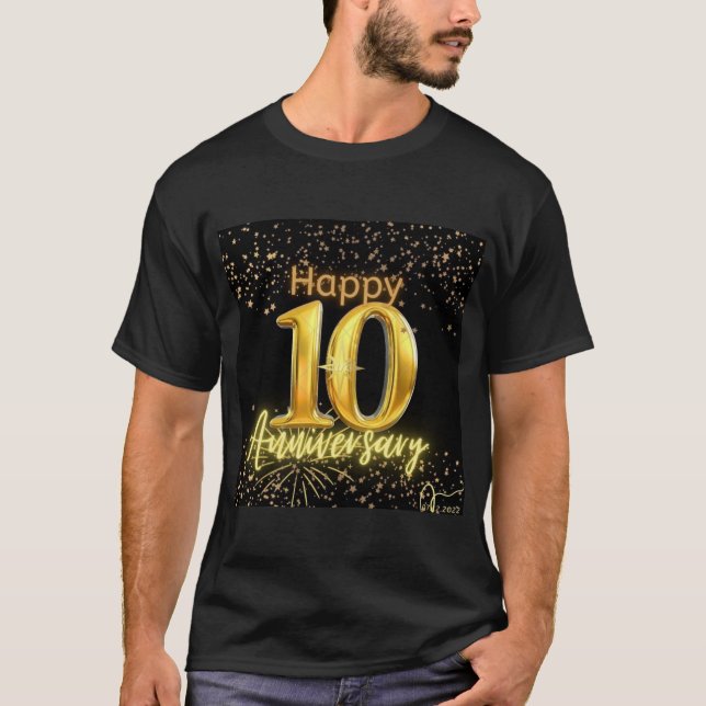 para a Feliz Camisa do Aniversário (Frente)