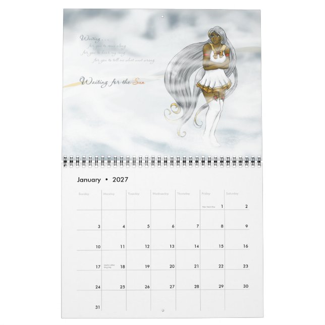Para a glória! Calendário 2011 (Jan 2027)