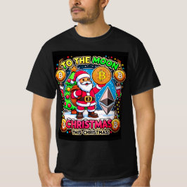 Para A Lua, Esta Camiseta De Natal