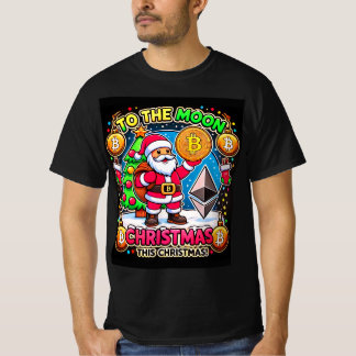 Para A Lua, Esta Camiseta De Natal