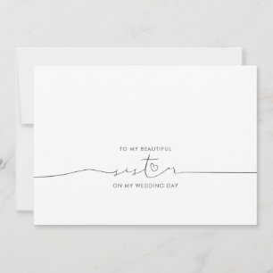 Para a mensagem da minha irmã de casamento da manh