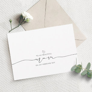 Para a minha Mãe Mensagem de Casamento de Manhã