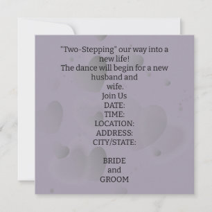 Para a Palavra de Convite de Casamento de Tema