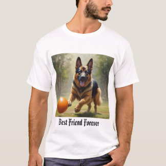Para amantes de german shepherd, camiseta para ama