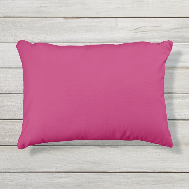 Para Ambientes Externos Almofada de Acabamento Exterior Rosa Queimado (Frente)