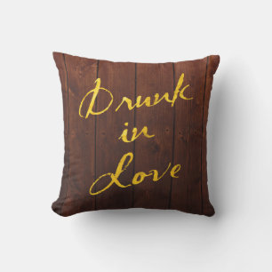 Para Ambientes Externos Travesso de Amor Almofada Exterior Dourada e de Ma