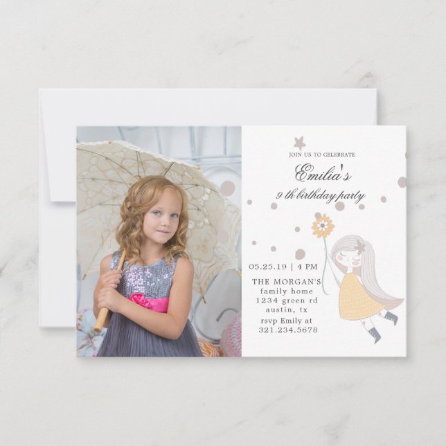 Para as Estrelas | Placa de Festa de aniversário d (Frente)