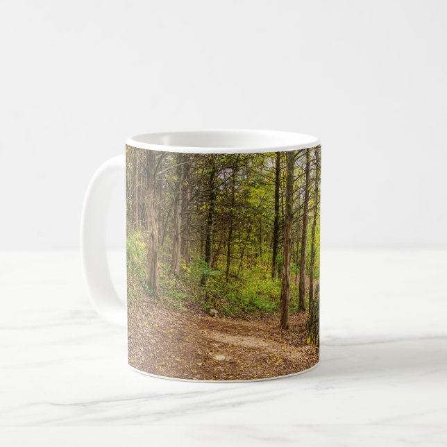 Para Baixo E Ao Redor Da Xícara De Café (Frente Esquerda)