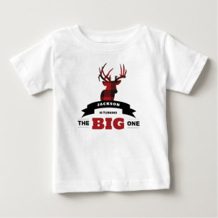 Para Bebê A Grande Camiseta de Hoje - Primeiro Aniversário
