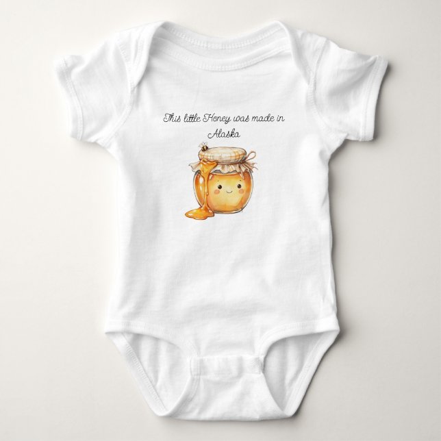 Para Bebê Alaska Honey Baby Body (Frente)