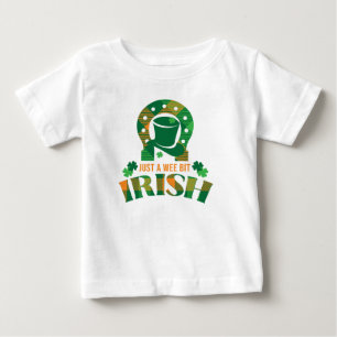 Para Bebê Apenas Uma Pequena Camiseta Irlandesa Toddler
