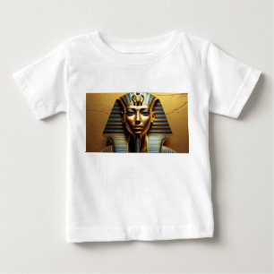 Para Bebê Arte Faraó Nefertiti Moderna – Camiseta Gráfica Ma