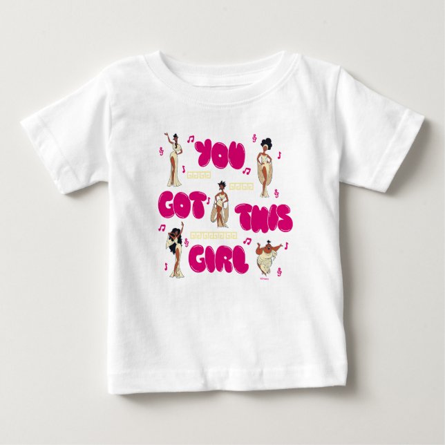 Para Bebê As Musas - Você Consegue Garota Camiseta (Frente)