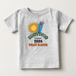 Para Bebê Baby camiseta de verão 26 onda de calor Jersey