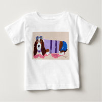 Basset Hound de Nadadeiras Camiseta