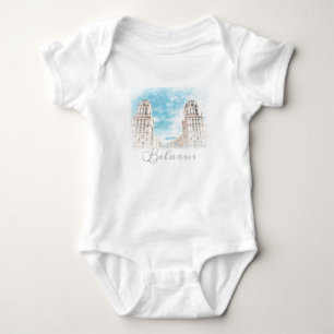 Para Bebê Bielorrússia Minsk Arquitetura Body Infantil