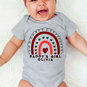 Para Bebê Body "A Menina do Papai"