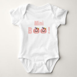 Para Bebê Body Bébé Halloween – “BOO Kawaii” Rose Pastel 