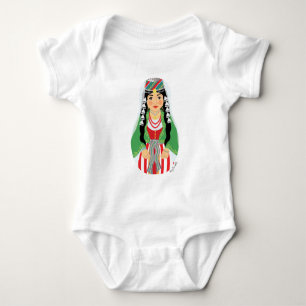 Para Bebê Body Bodysuit de Matryoshka Libanesa