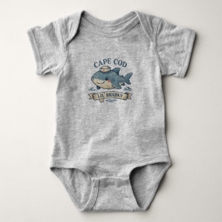 Para Bebê Body Cape Cod Lil’ Sharky Baby
