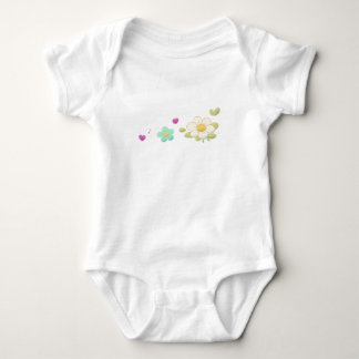 Para Bebê Body Completo Flor Fofo