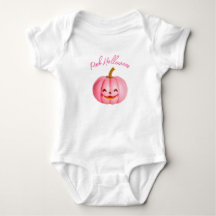 Body de Halloween rosa