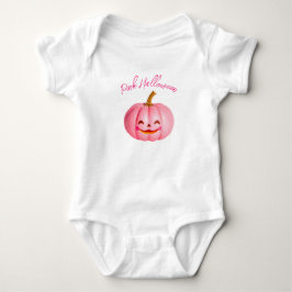 Para Bebê Body de Halloween rosa