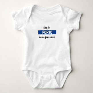 Para Bebê Body de Jersey Porto Baby