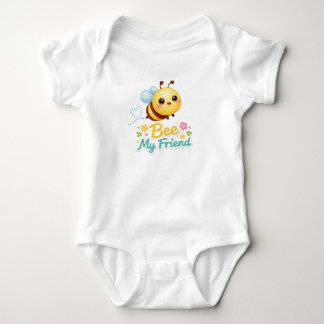 Para Bebê Body Infantil Bee My Friend Baby – Abelha Sorriden
