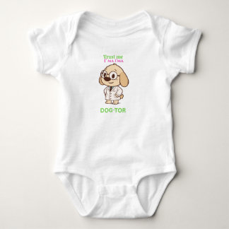 Para Bebê Body Infantil Cachorro-Tor Fofo e Divertido