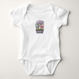 Para Bebê Body Infantil Cogumelo Sonolento Fofa